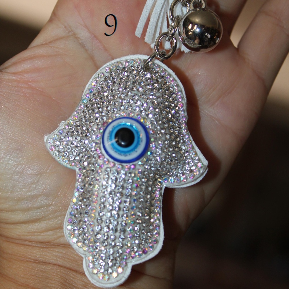 Hamsa keychain
